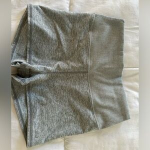 Medium gray Alo supersoft shorts